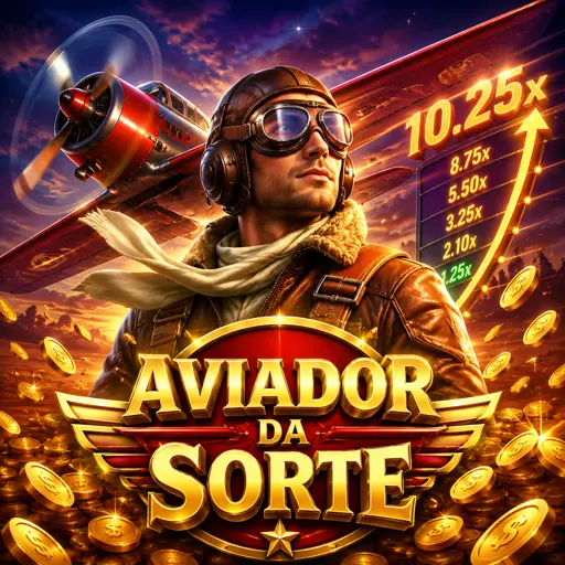 Card do jogo Aviator com curva de multiplicador