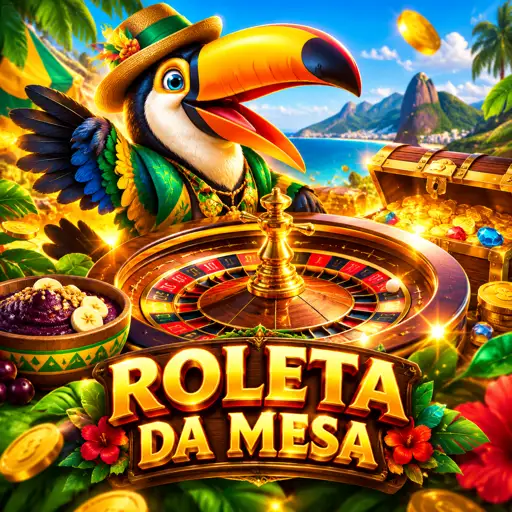 Mesa de roleta vista de cima, com tabuleiro de apostas, fichas e a roda europeia
